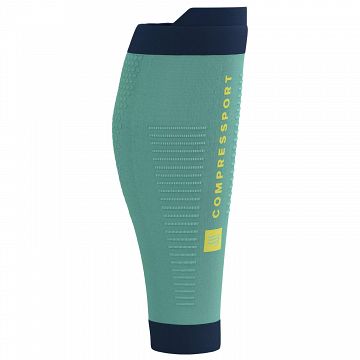 Compressport R2V3 Calf Sleeves Shell Blue / Blues